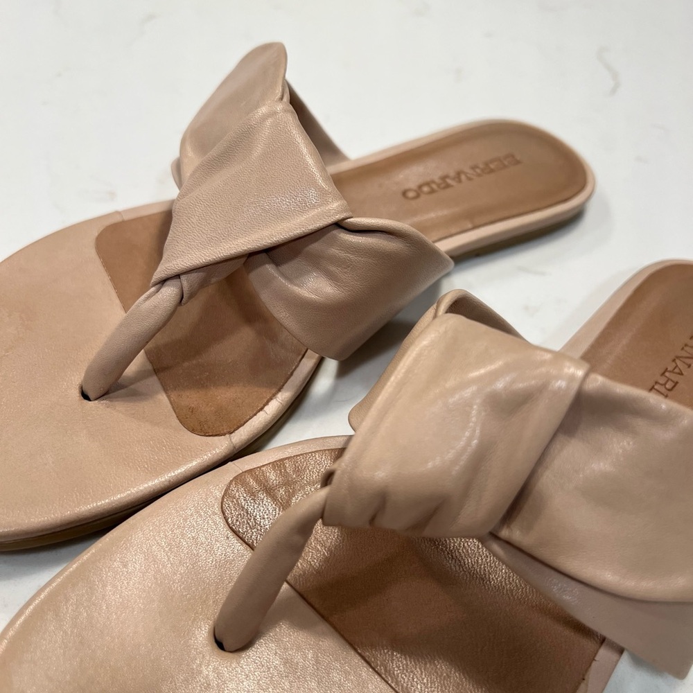 Comfort Knot Toe-Post Sandals - Nude - Picture 6 of 6
